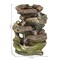 14 Inches Realistic Rock Fountain with LED Lights